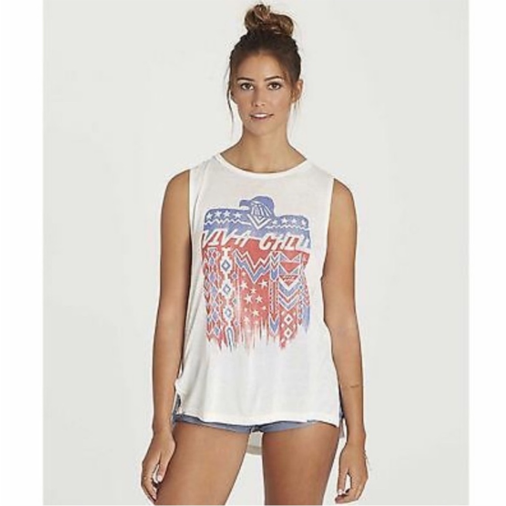 EUC Billabong Viva Chill Tank Size Medium